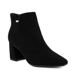 Jones New York Women's Delno Block Heel Dress Booties Black Size 7.5